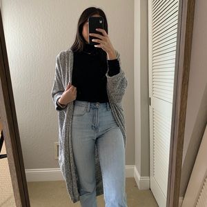 American Apparel Grey Cardigan